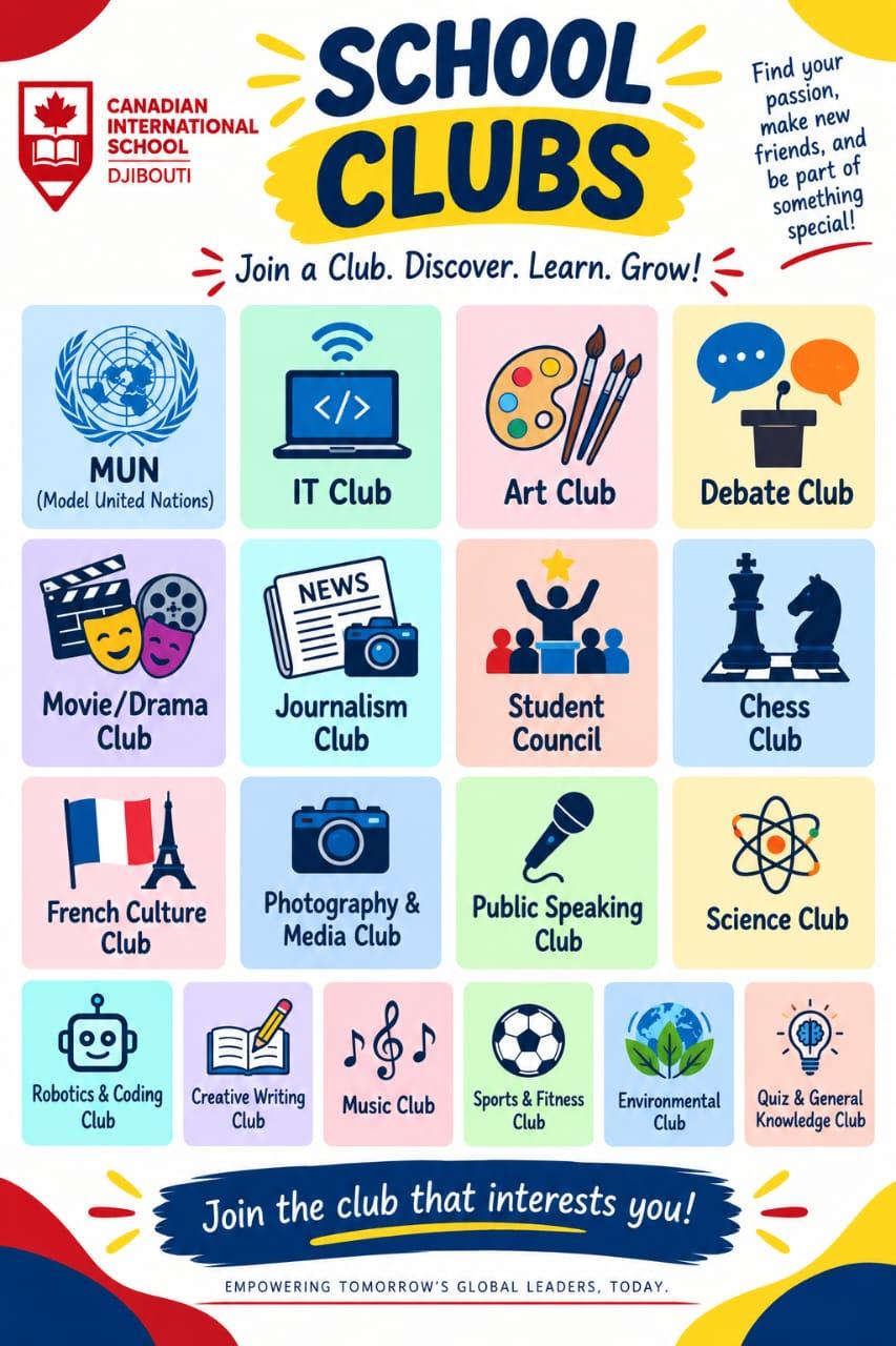 Discover, Learn and Grow Through CIS School Clubs - Cover Image